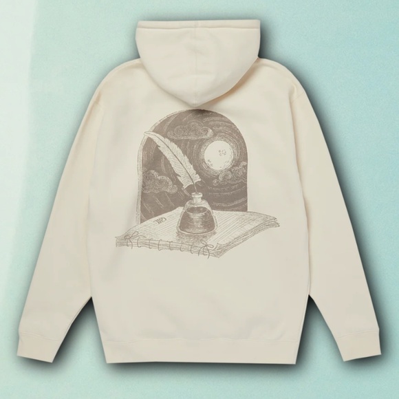 Taylor Swift TTPD The Manuscript Hoodie NEW - Picture 1 of 5